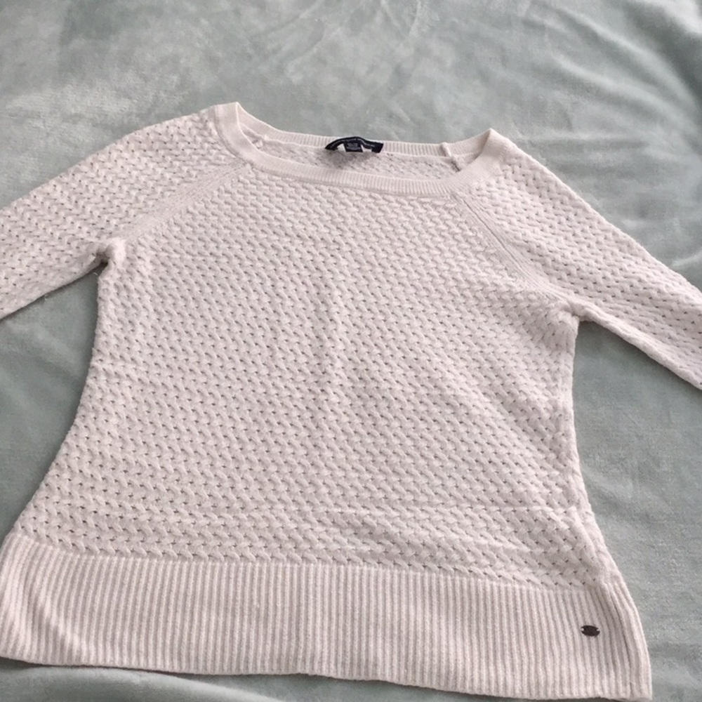 White, American Eagle Sweater